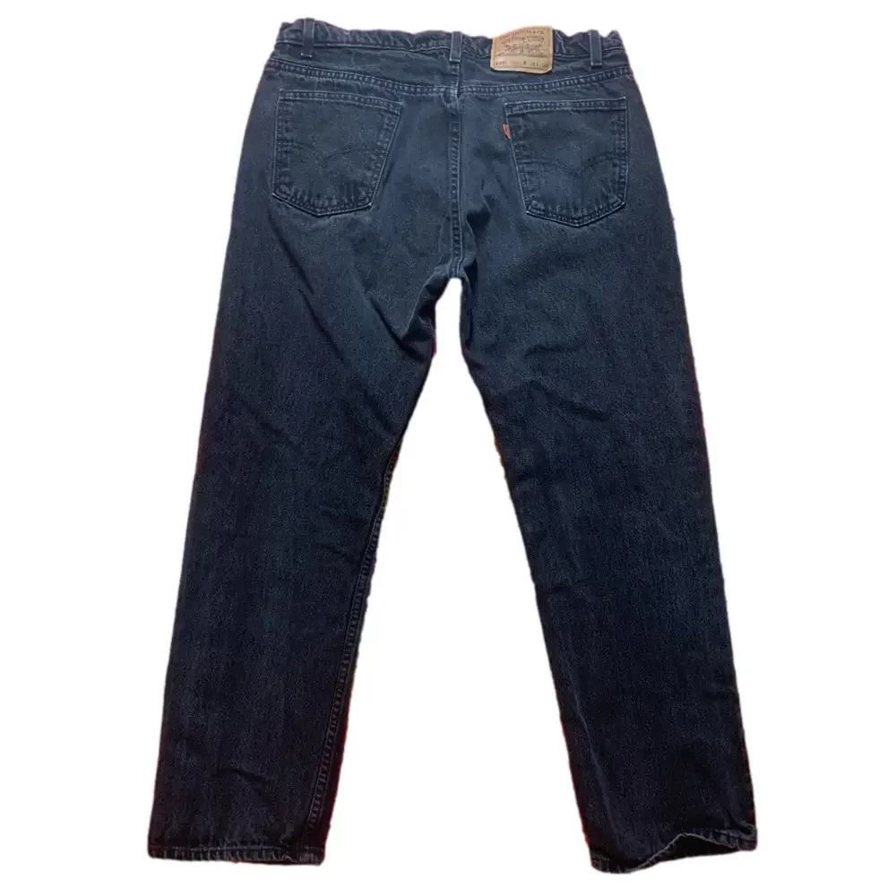 Vintage Levi 505 Orange Tab Black Jeans